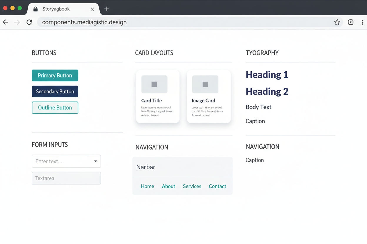 Scalable Elementor component library documentation
